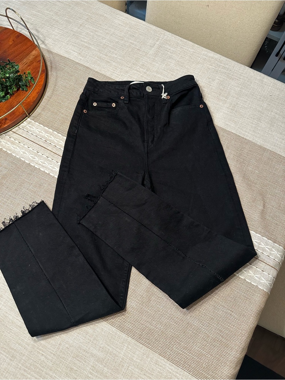 Trave Harper Slim Straight Crop Sz26